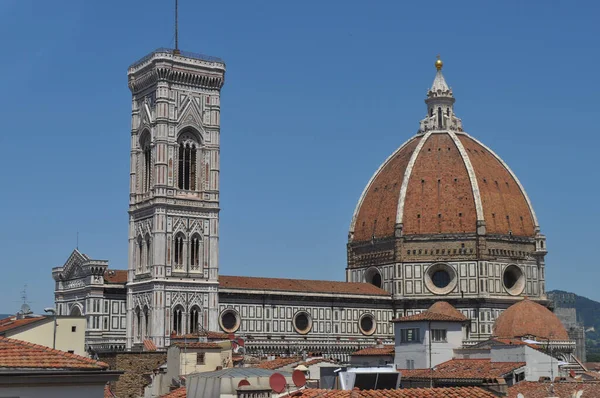 Firenzei Katedrális Más Néven Duomo Firenze Vagy Basilica Santa Maria — Stock Fotó