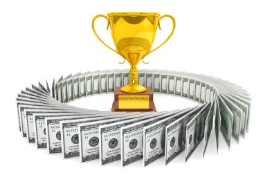 dolar ve Altın Kupa bardak