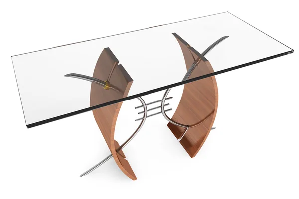 Table en verre moderne — Photo