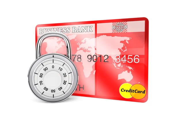 Kredi kartı kullanım ile — Stok fotoğraf
