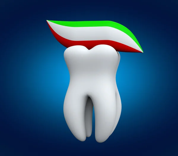 歯と歯の貼り付け — ストック写真