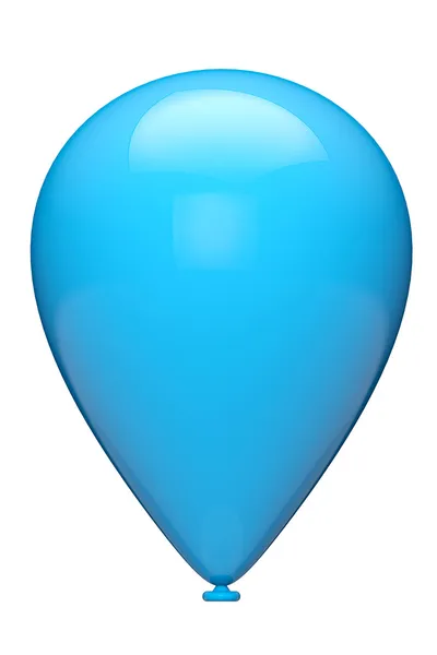 Blå ballong — Stockfoto