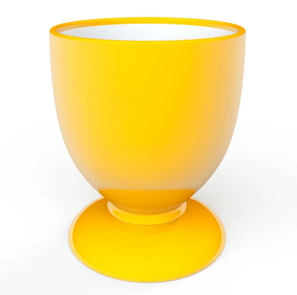 Yellow Egg Cup — Stock Photo, Image