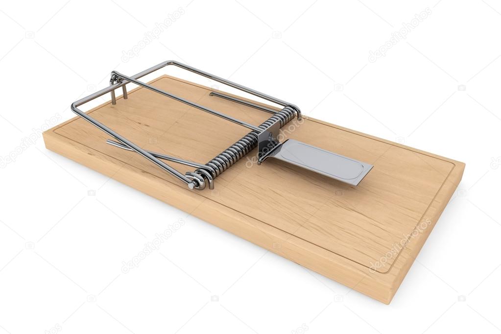 Wooden mouse trap Stock Photo by ©doomu 18824685