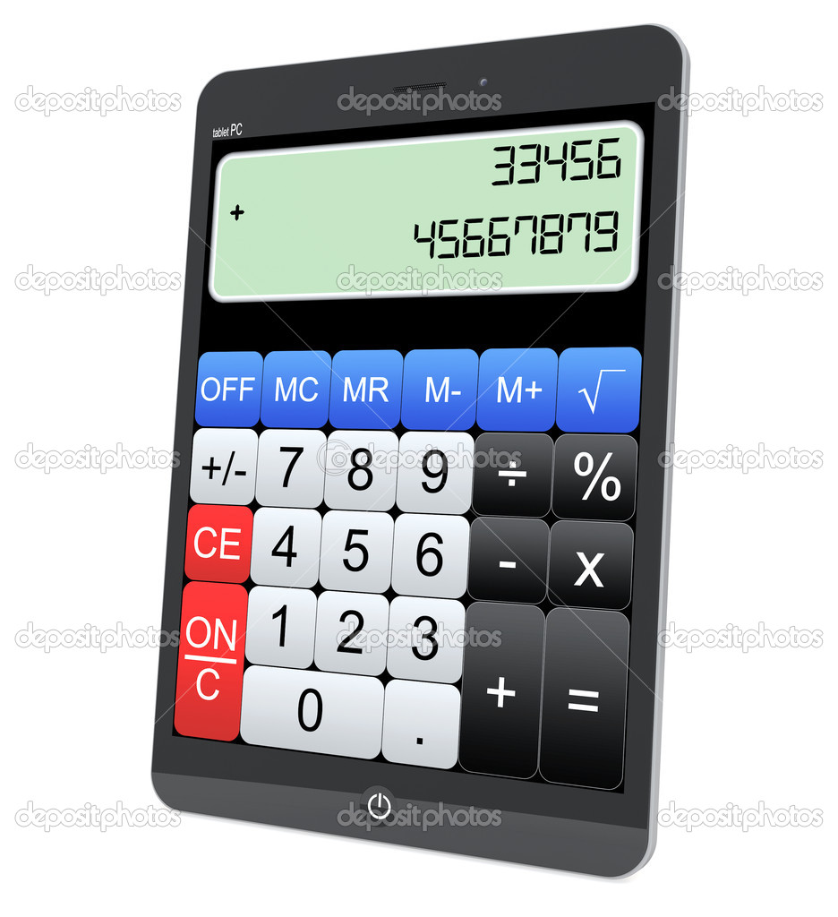 Tablet PC as Calculator