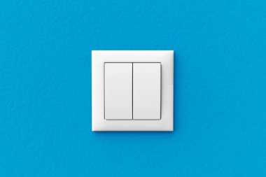 Modern light switch clipart