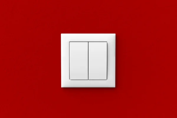 Modern light switch — Stock Photo, Image