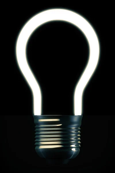 Abstract lighting bulb — Stock Photo, Image