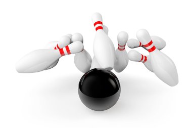 Bowling topu lobutlara çarpıyor.