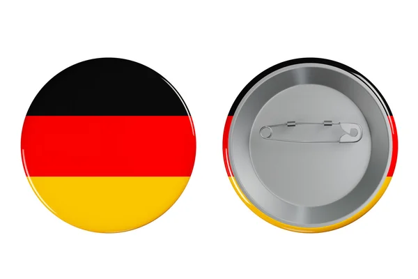 Distintivos com bandeira da Alemanha — Fotografia de Stock