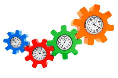 saatler olarak renk dişli tekerler