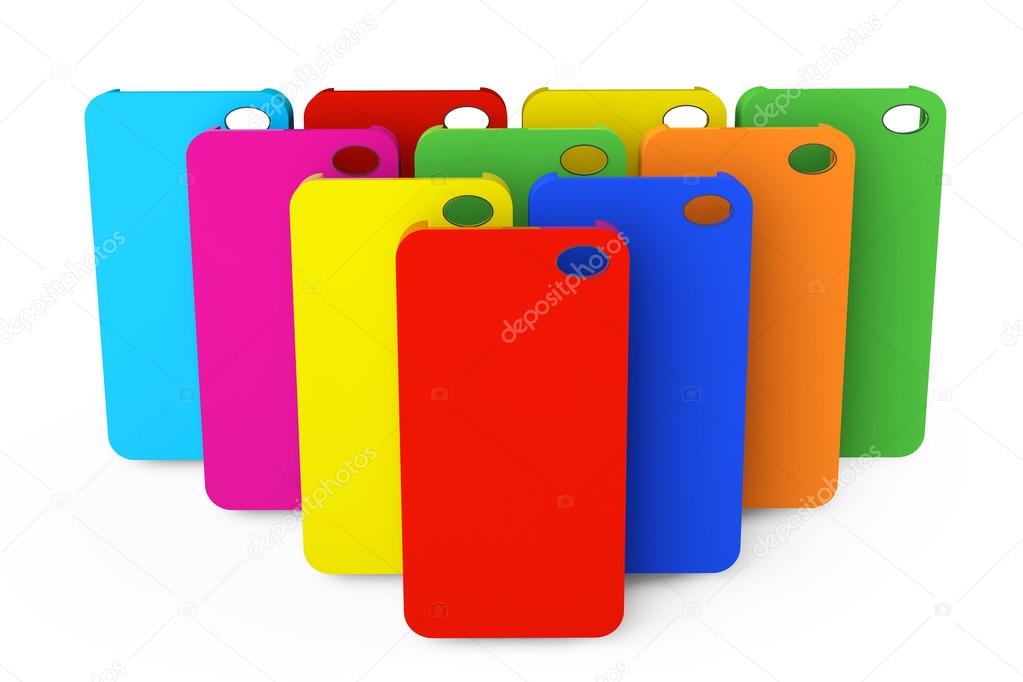 MultiColor plastic mobile phone cases