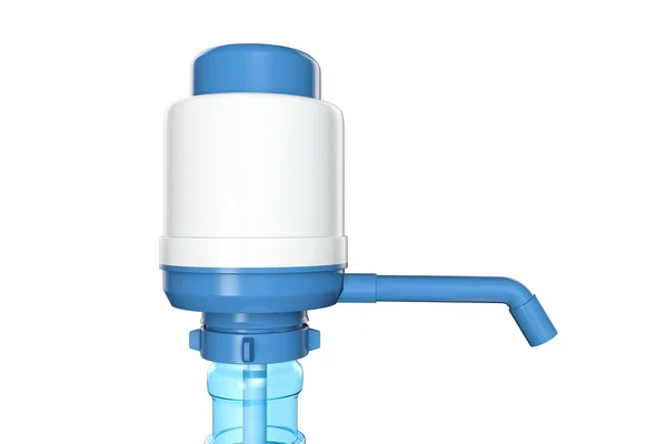 Pompa acqua manuale per bottiglia d'acqua — Foto Stock