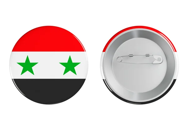 Badges with Syria flag — Stock Photo, Image