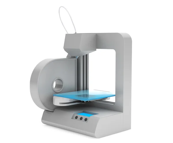 Современный 3D принтер — стоковое фото