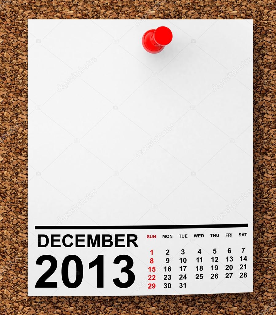 Calendar December 2013