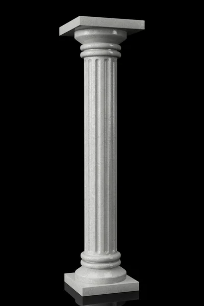 Colonne grecque classique en pierre — Photo