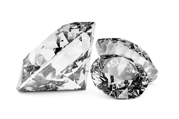 Shiny diamonds — Stock Photo, Image