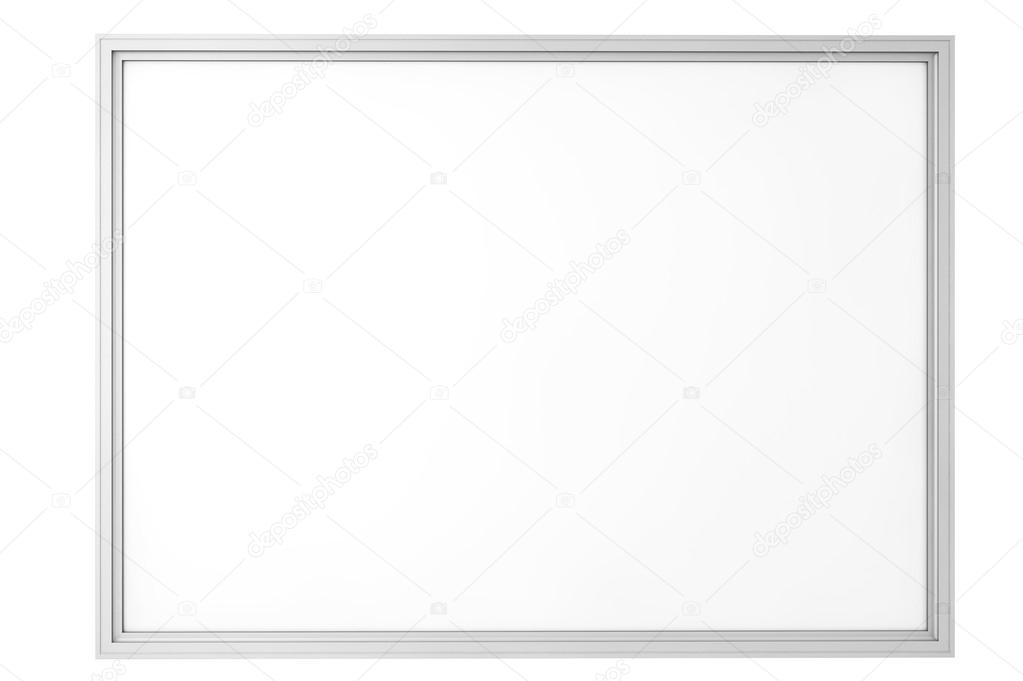 Blank Classroom Whiteboard