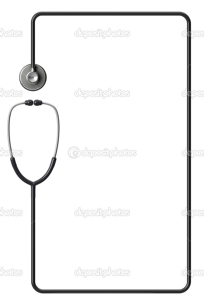 Stethoscope as frame 