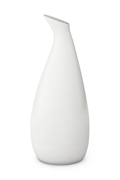 Vase en céramique blanche — Photo