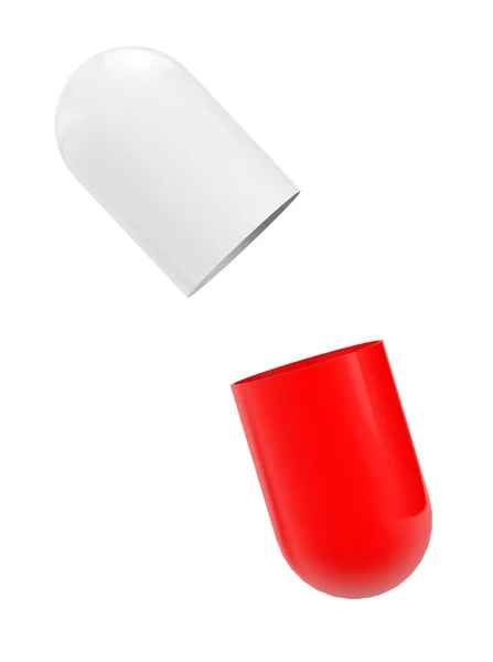 Concetto di assistenza sanitaria. medica capsula pillola — Zdjęcie stockowe