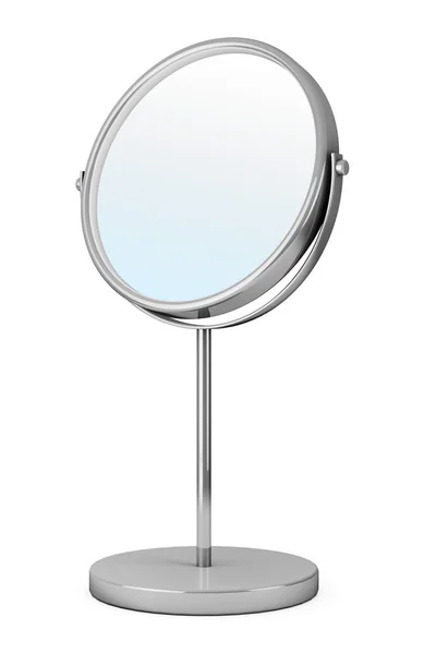 Chrome make-up spiegel — Stockfoto
