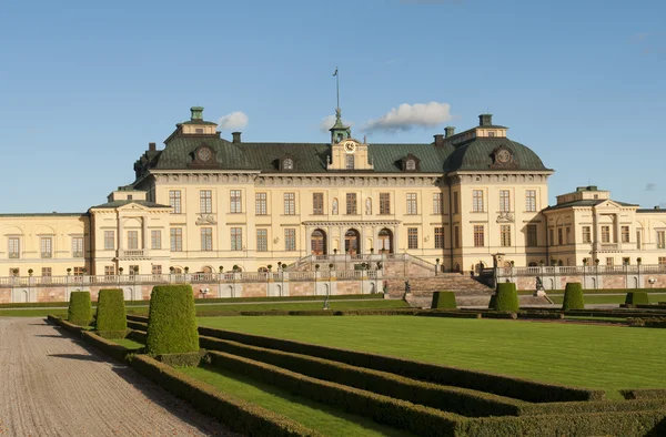 Drottningholms slott (královský palác) stockholm, Švédsko Stock Fotografie