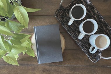 düz yatar kitap ile maket