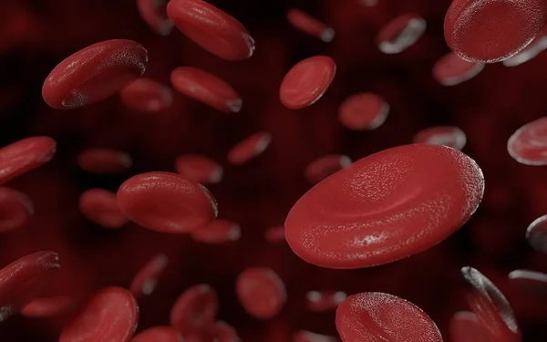 Renderizado Ilustración Médicamente Precisa Demasiados Glóbulos Blancos Debido Leucemia —  Fotos de Stock