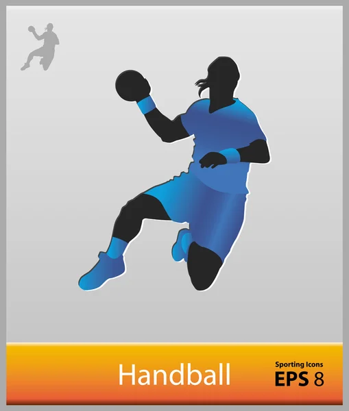 Handball — Stockvektor