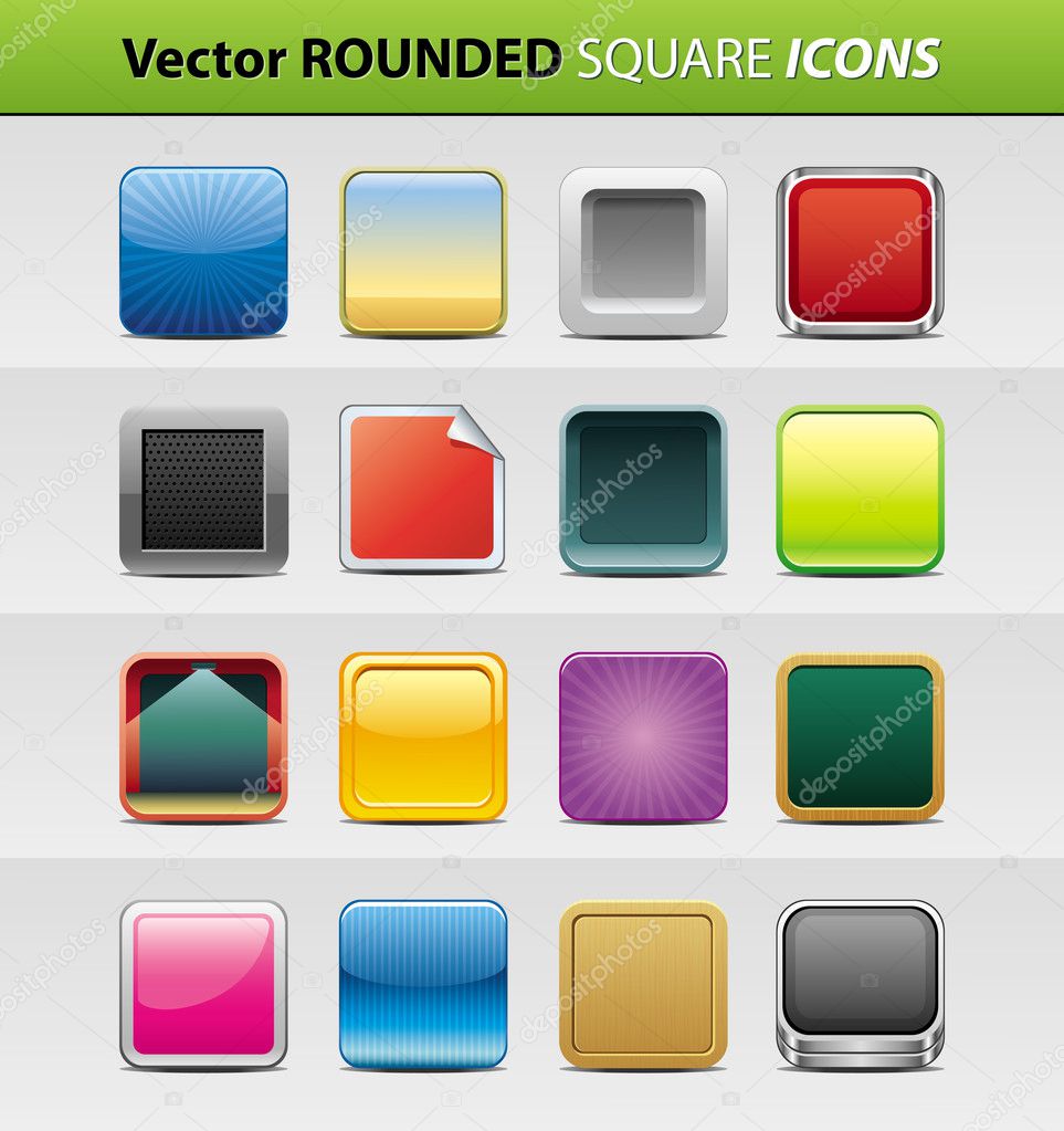 Square icons