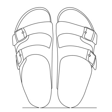 terlik çizimi, çizim, vektör