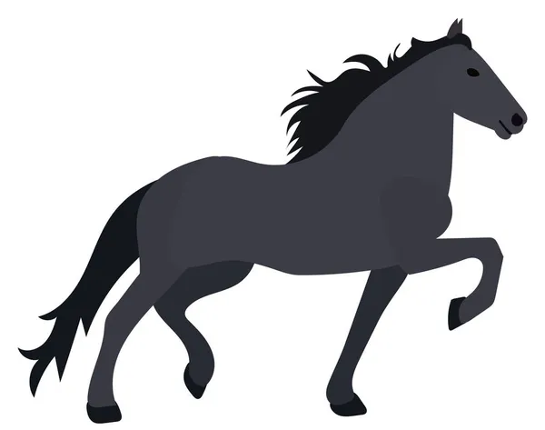 Horse Flat Style Vector — Stock Vector