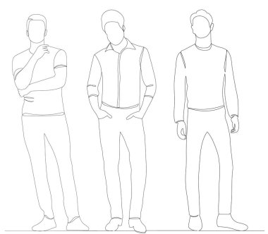 İnsanlar durmaksızın tek bir çizgide duruyorlar.