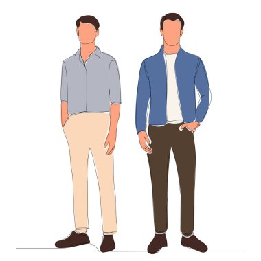 beyaz arkaplandaki eskiz adam 