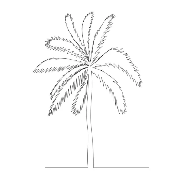 palm tree drawing step by step - Clip Art Library