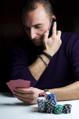 poker oyuncusu