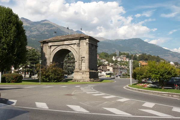 Aosta italien — Stockfoto