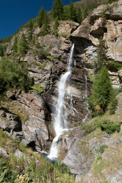 Cascadas de Lillaz - Valle de Aosta - Italia — Foto de Stock