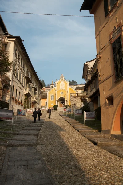 Orta san giulio - Piemont — Zdjęcie stockowe