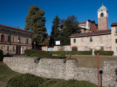 Novara piedmont - Roma İmparatorluğu duvar kalıntıları