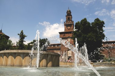 Castello sforzesco - milano İtalya