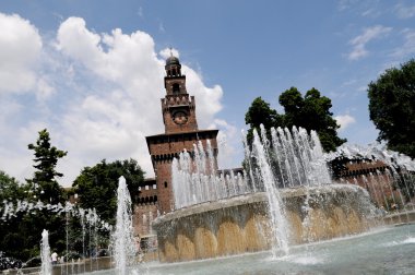 Castello sforzesco - milano İtalya