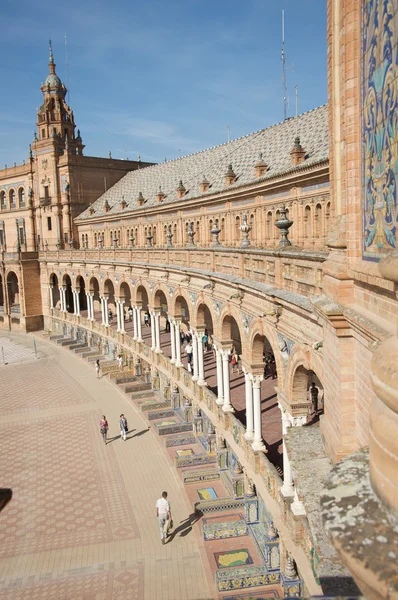 Севилья - Plaza de espana — стоковое фото