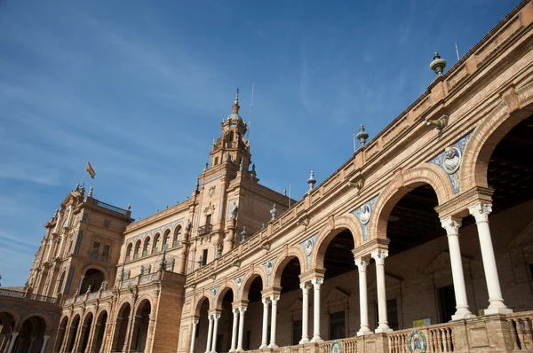 Sewilla - plaza de espana — Zdjęcie stockowe