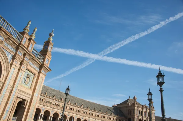 Sevilha - Plaza de espana — Fotografia de Stock