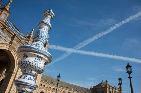 Sevilla - Plaza de España — Foto de Stock