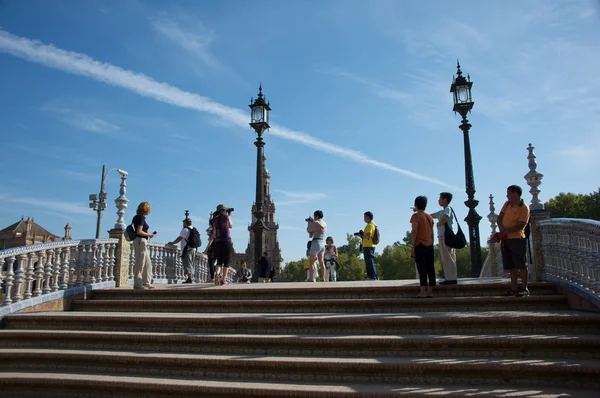 Sewilla - plaza de espana — Zdjęcie stockowe