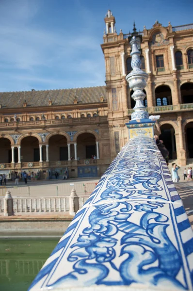 Sevilha - Plaza de espana — Fotografia de Stock